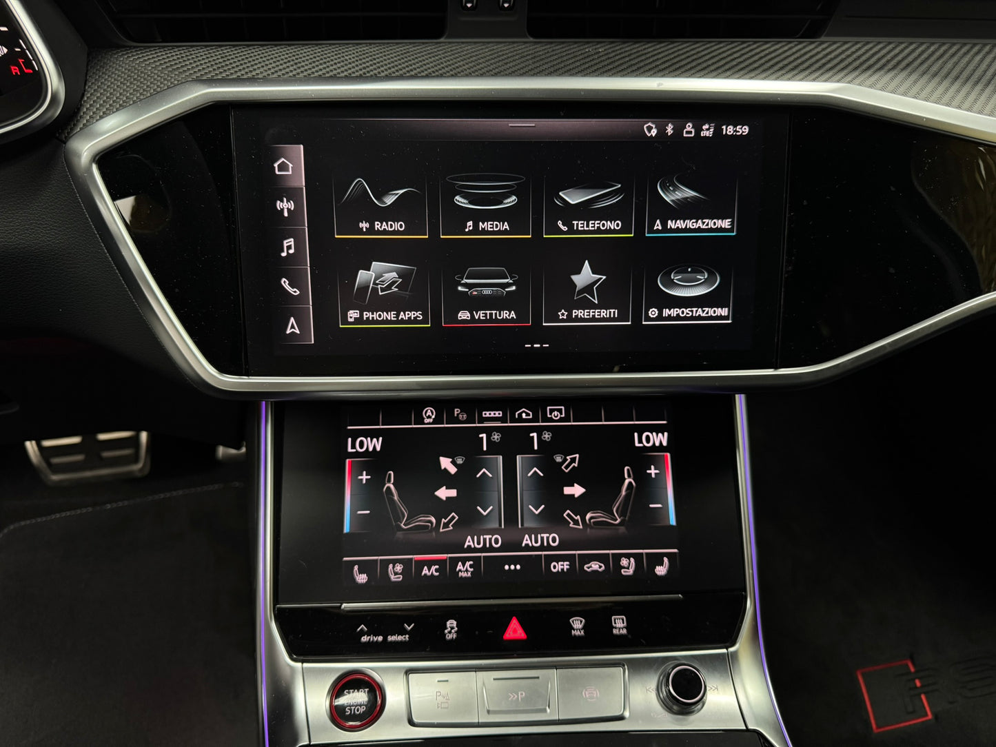 Audi mtm Rs6 S-Line *Carboceramici*